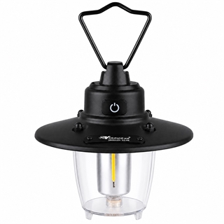 Genopladelig LED campinglanterne med dæmpbart lys